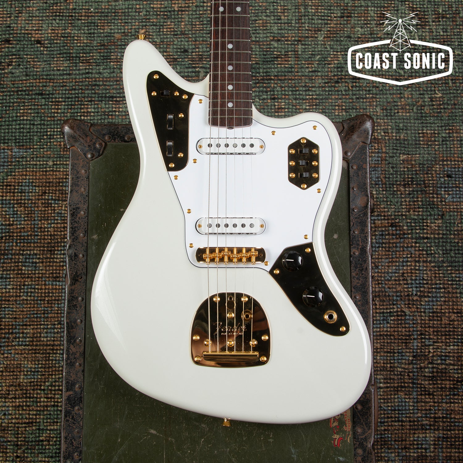 2025 Fender Traditional 60s Jaguar Special Edition White Pearl Made in