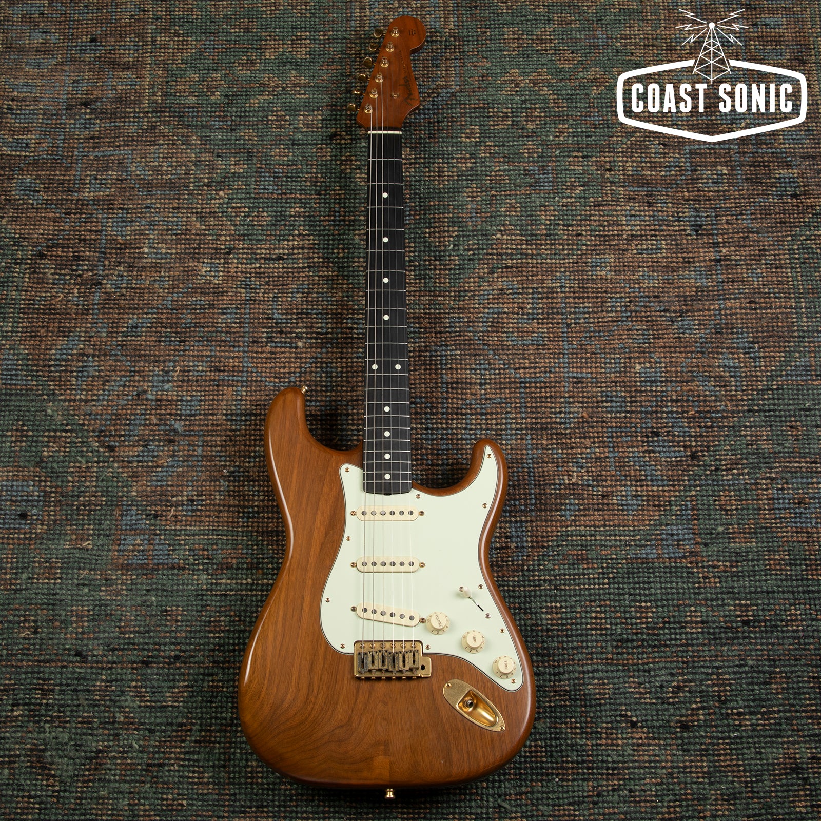 1990 Fender '62 Stratocaster ST62-115WAL All Walnut w/ USA Pickups, Ma