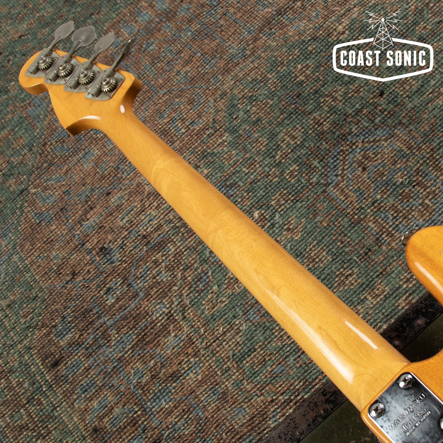 Greco PB380N プレシジョンベース マツモク 1976 Westminster PB380N Precision Bass, Birdseye Maple neck, Matsumoku