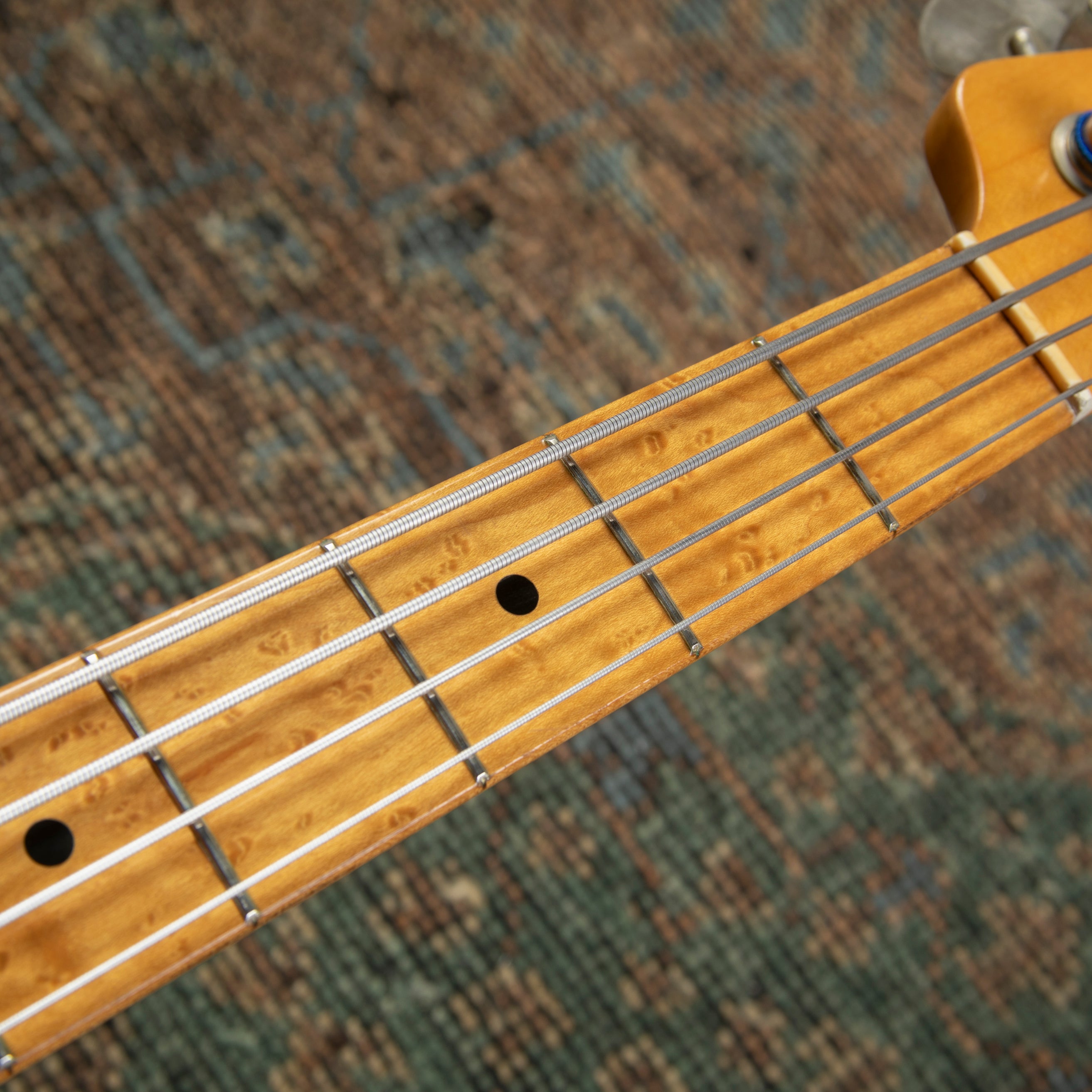 1976 Westminster PB380N Precision Bass, Birdseye Maple neck, Matsumoku