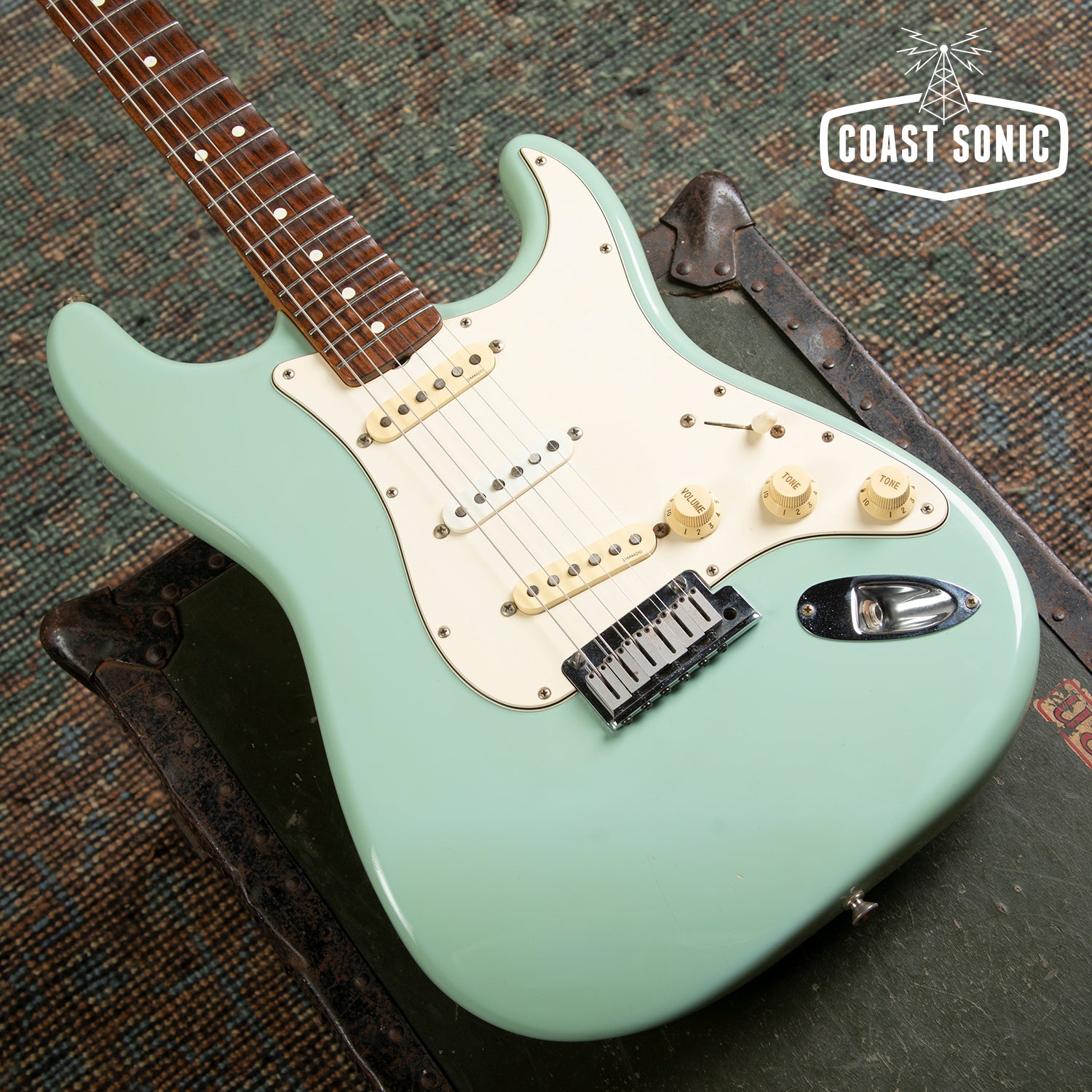 1995 Fender USA Yngwie Malmsteen Signature Stratocaster *rare sonic bl