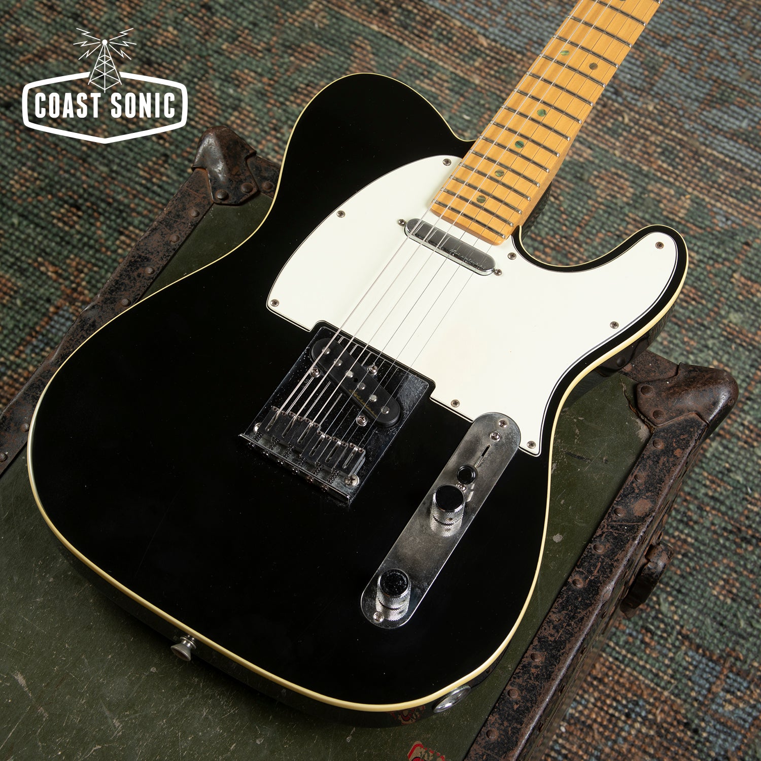 1999 Fender American Deluxe Telecaster Bound, with hard case