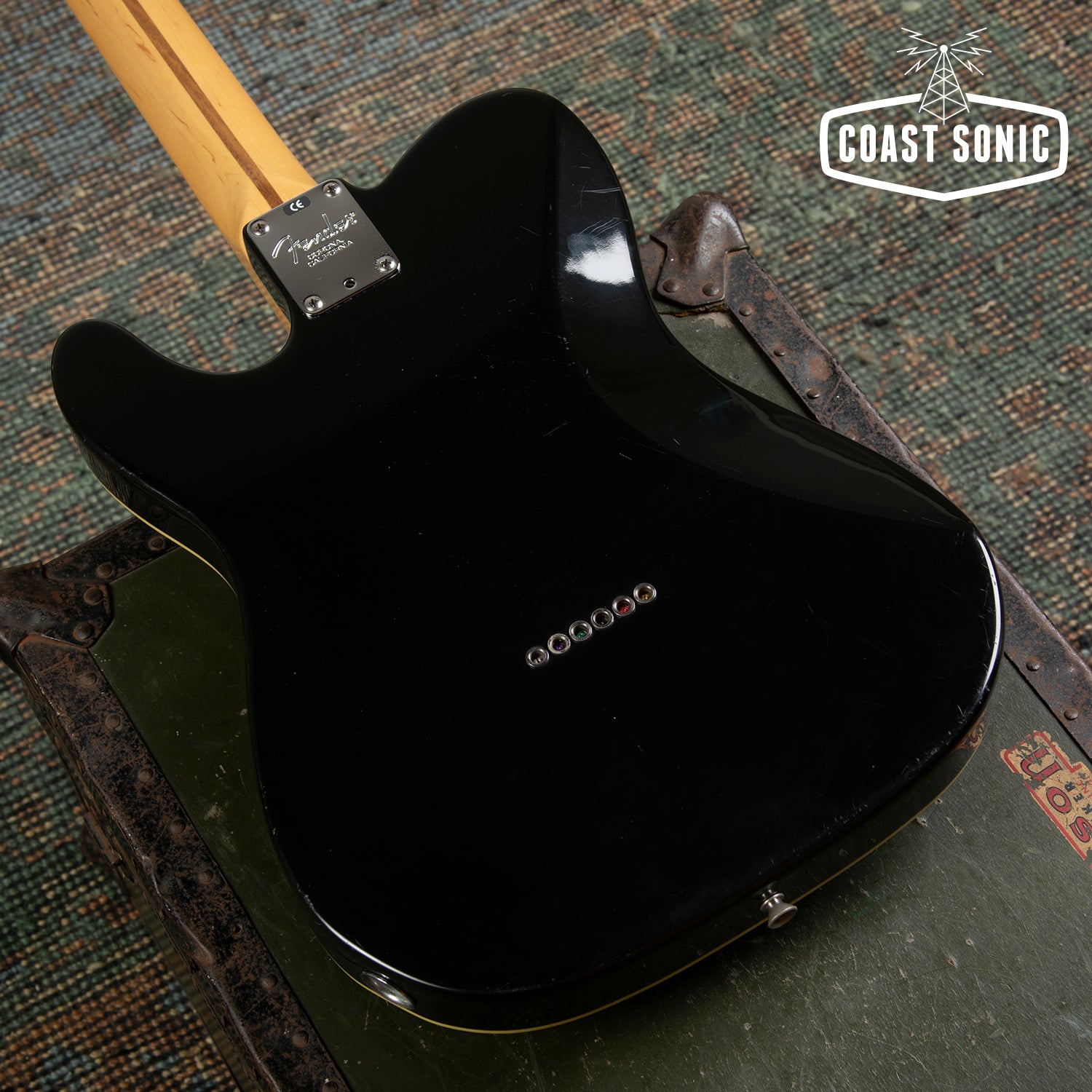 1999 Fender American Deluxe Telecaster Bound, with hard case