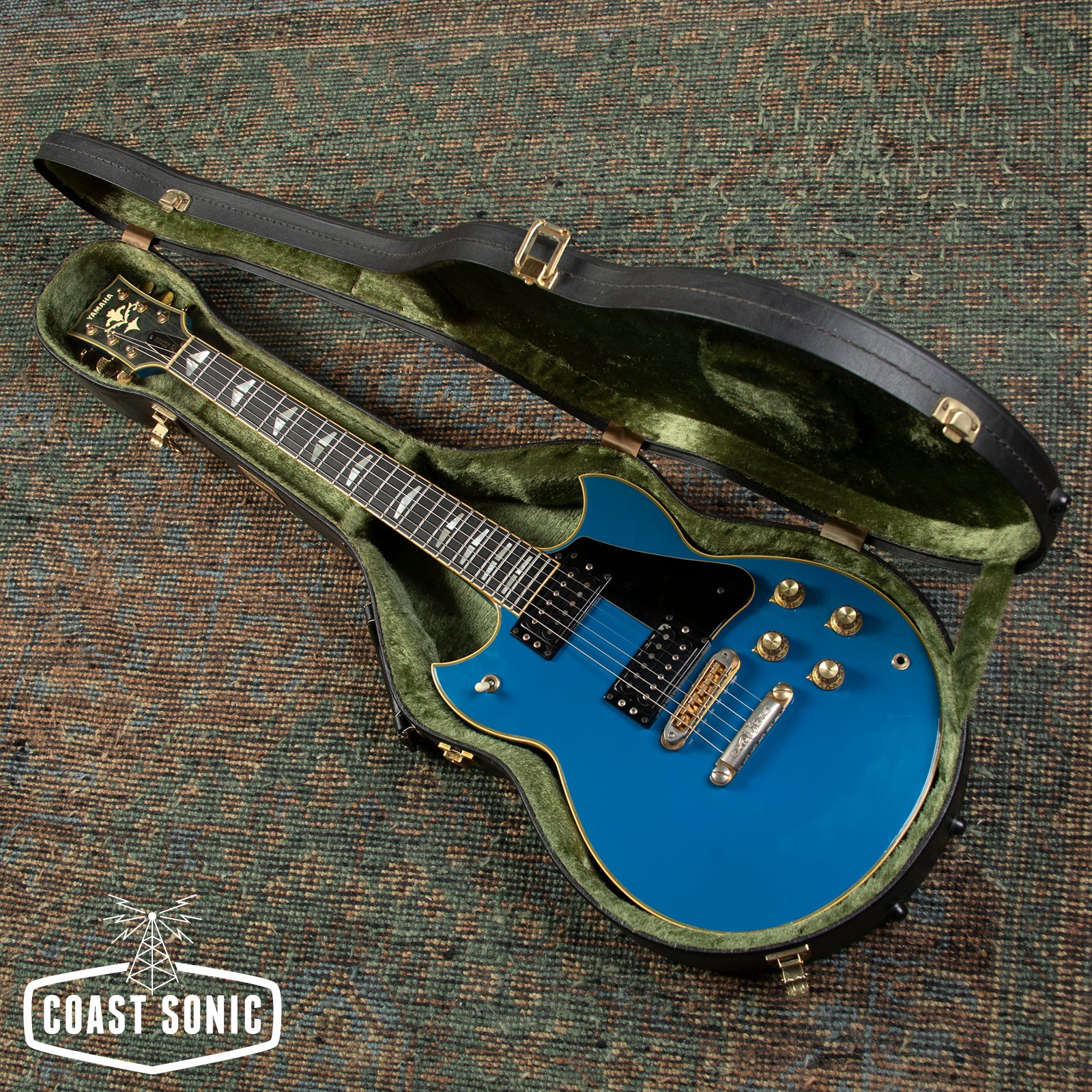 Rare! 1980 Yamaha SG2000 Limited Edition Blue Made in Japan neck troug