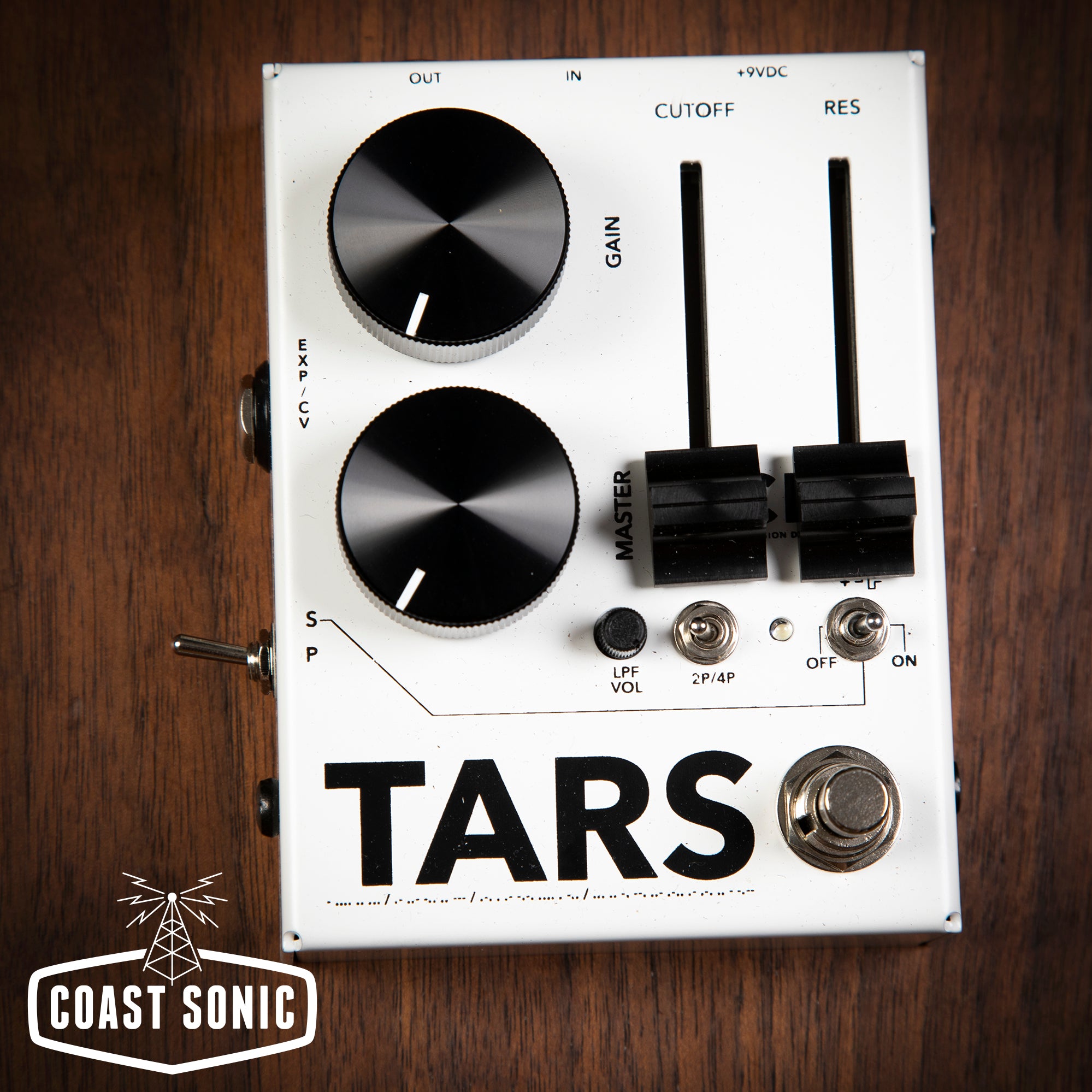 Collision Devices TARS Fuzz with analog filter (black knobs)