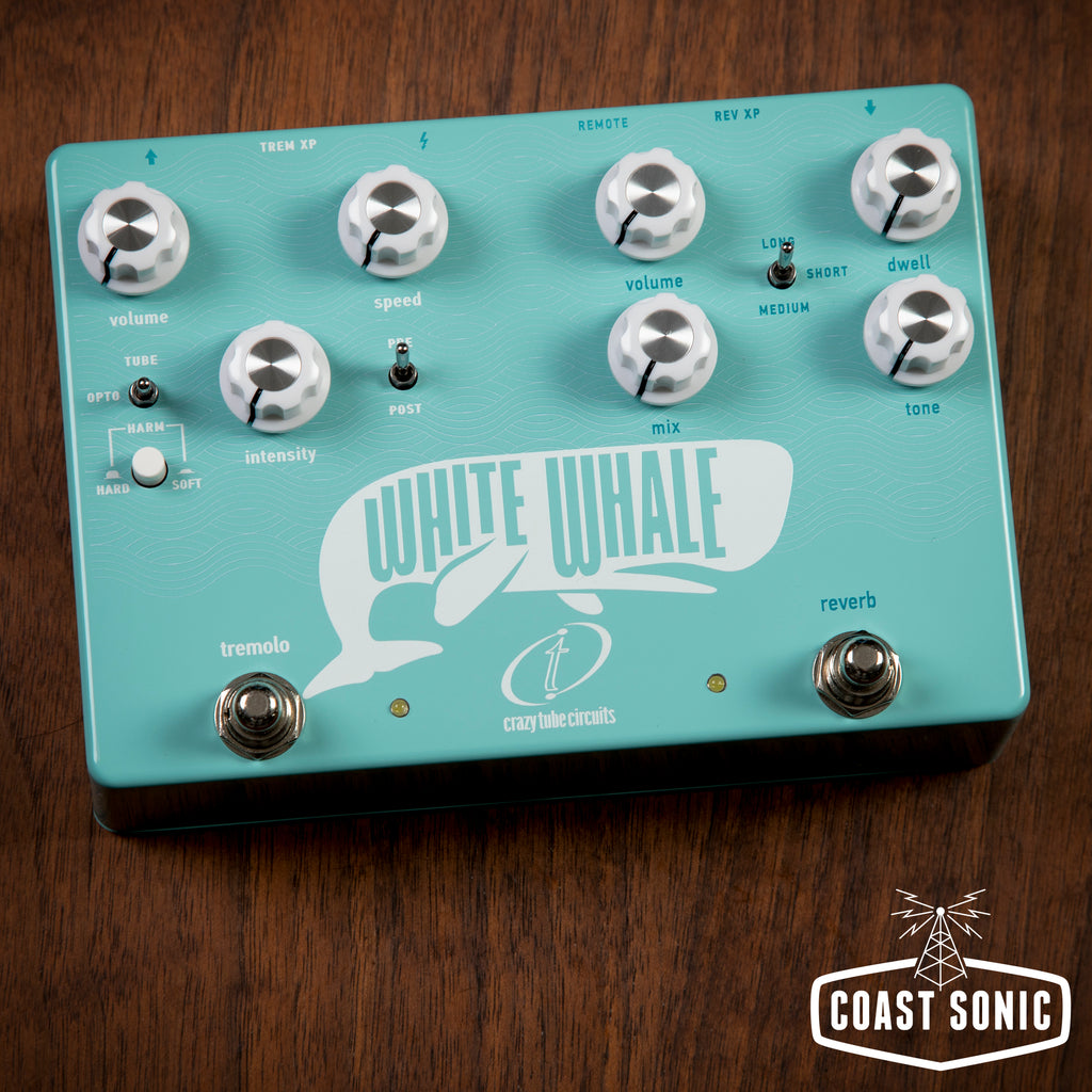 Crazy Tube Circuits White Whale V2 Spring Reverb/Tremolo