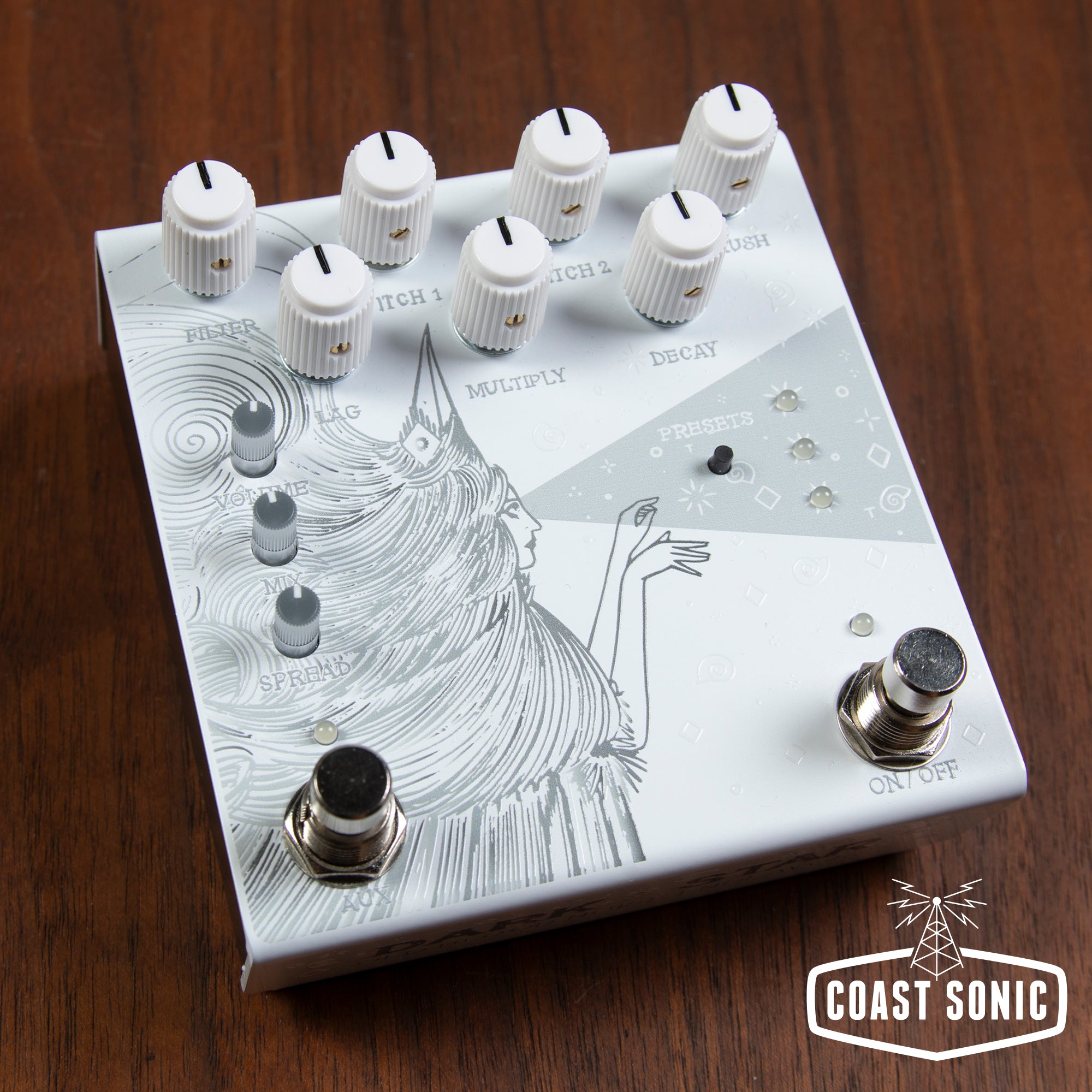 Old Blood Noise Endeavors Dark Star Stereo Soundscape Reverb *White*