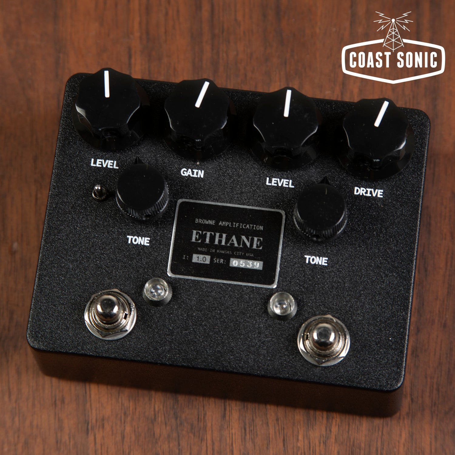 Browne Amplification Ethane Dual Overdrive - Black