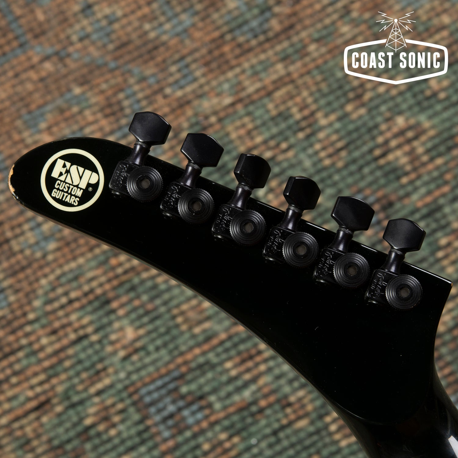 Rare! 1998 ESP Custom Shop JH-2 James Hetfield Explorer Made In Japan
