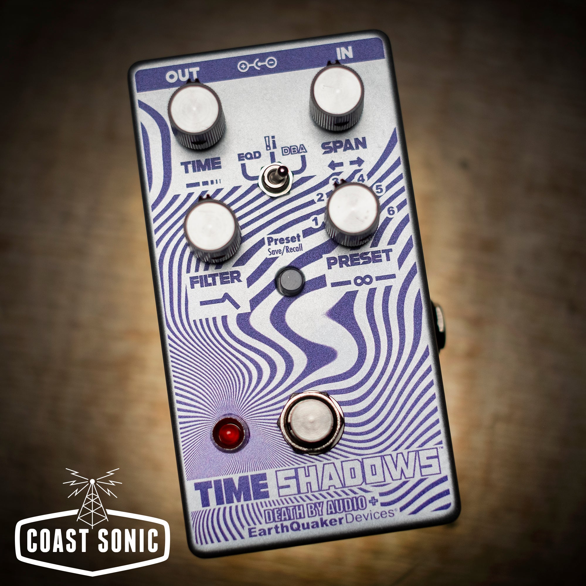 EarthQuaker Devices X Death By Audio Time Shadows V2 