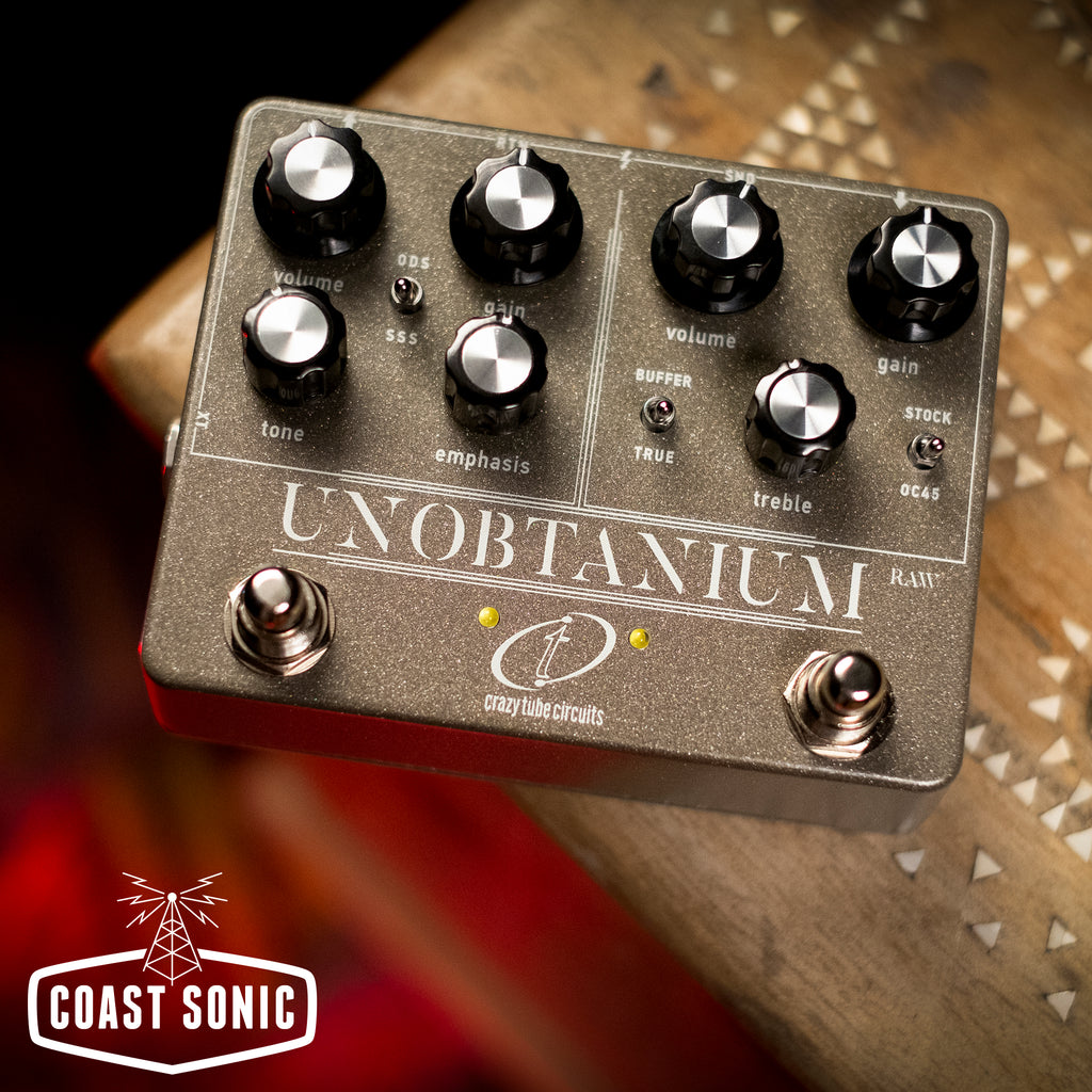 unobtainium pedal Crazy Tube Circuits Unobtanium Raw