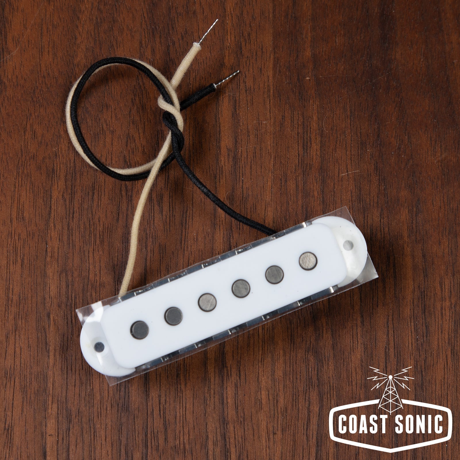 Lollar Jaguar Neck Pickup - White