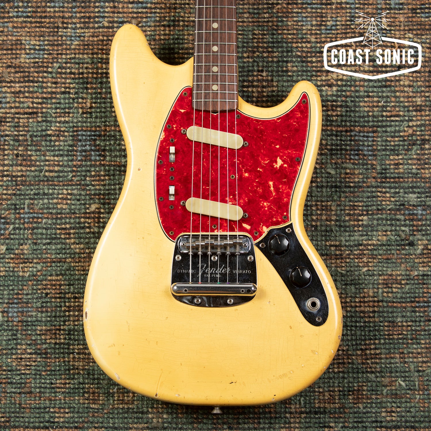Vintage 1965 Fender Mustang, L Serial, pre-CBS era, w/ original case