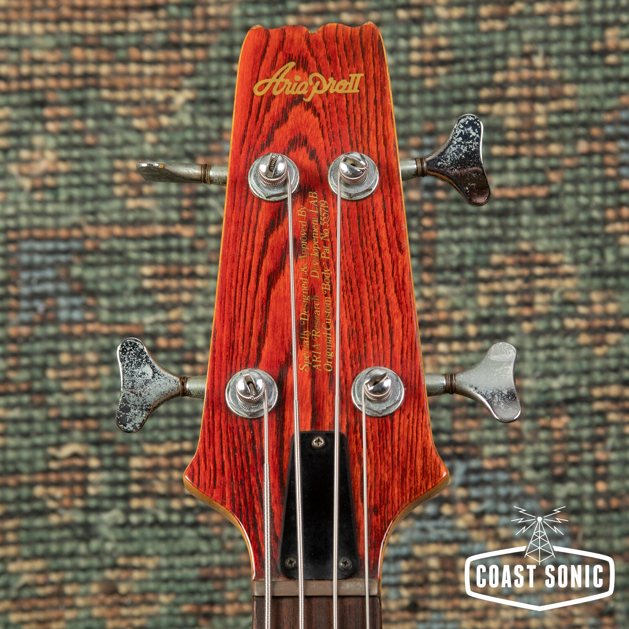 Vintage 1980 Aria Pro II SB-700 Super Bass neck through made in Japan
