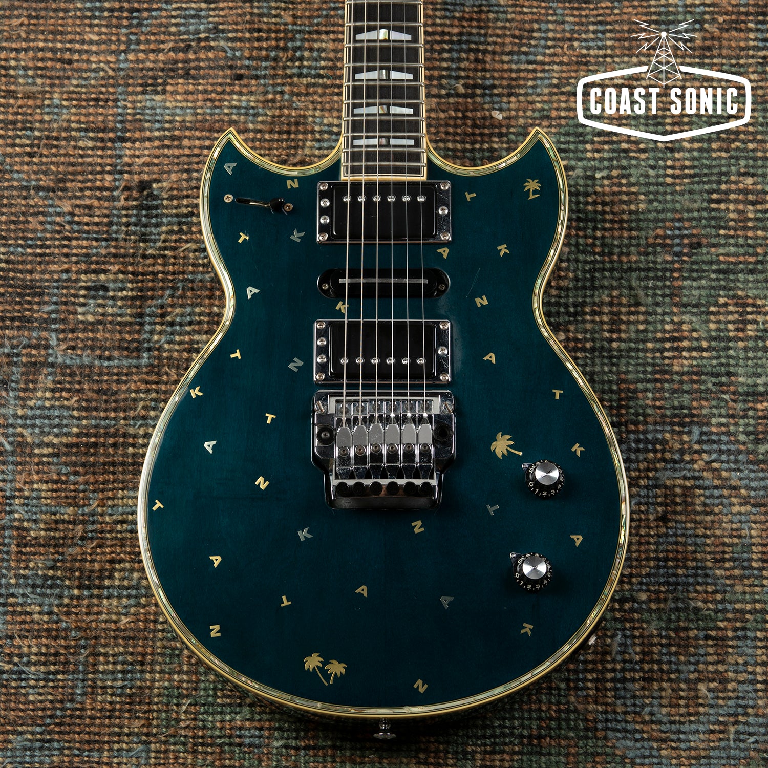 1999 Yamaha SG-T2 Masayoshi Takanaka Signature Model, transparent