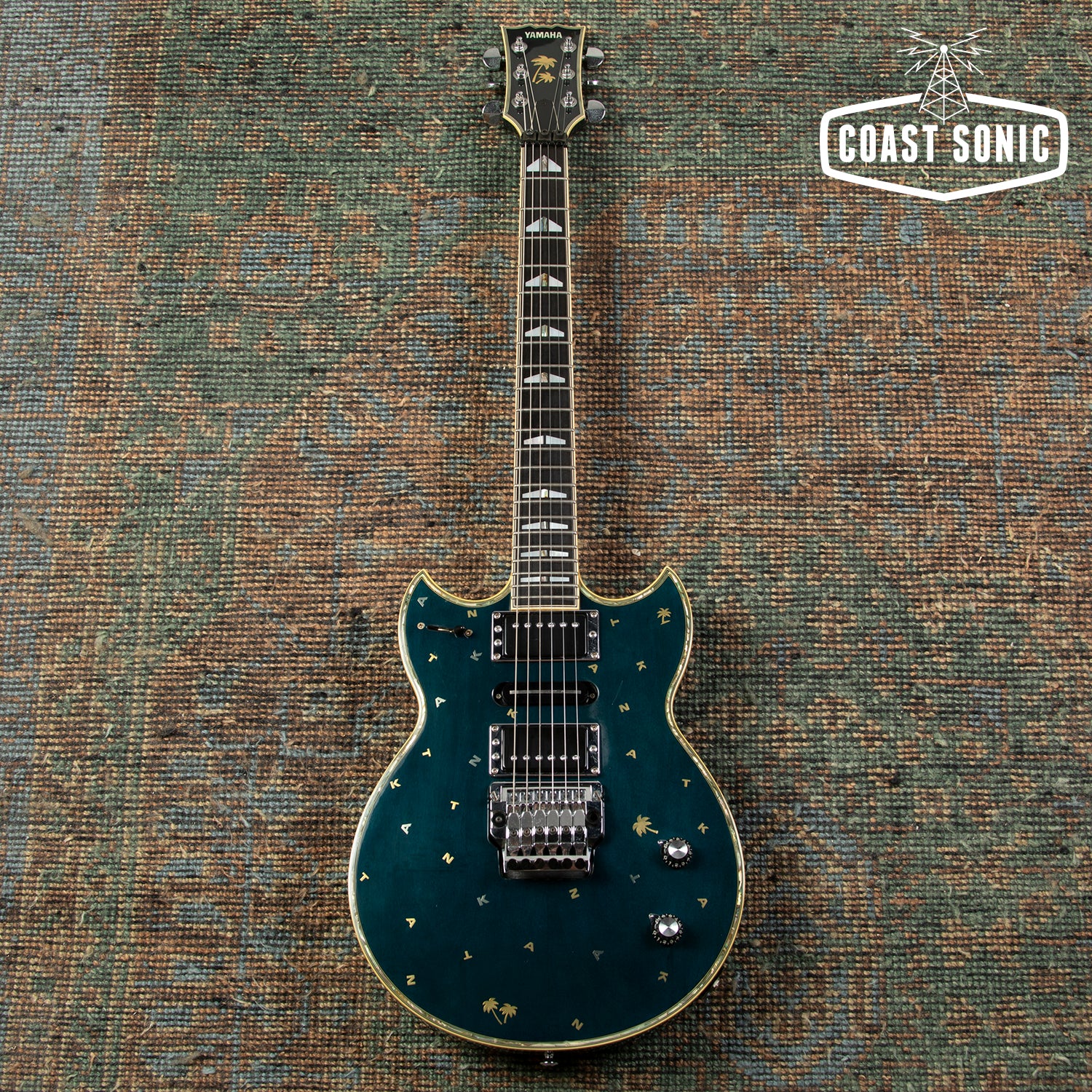 1999 Yamaha SG-T2 Masayoshi Takanaka Signature Model, transparent