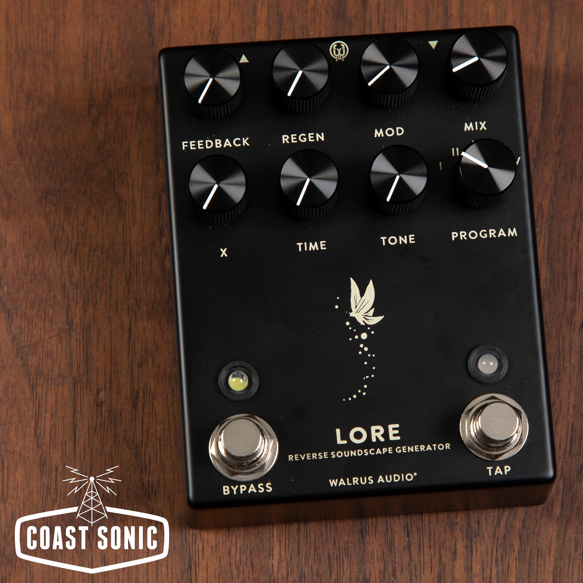 Walrus Audio Lore Reverse Soundscape Generator - Black