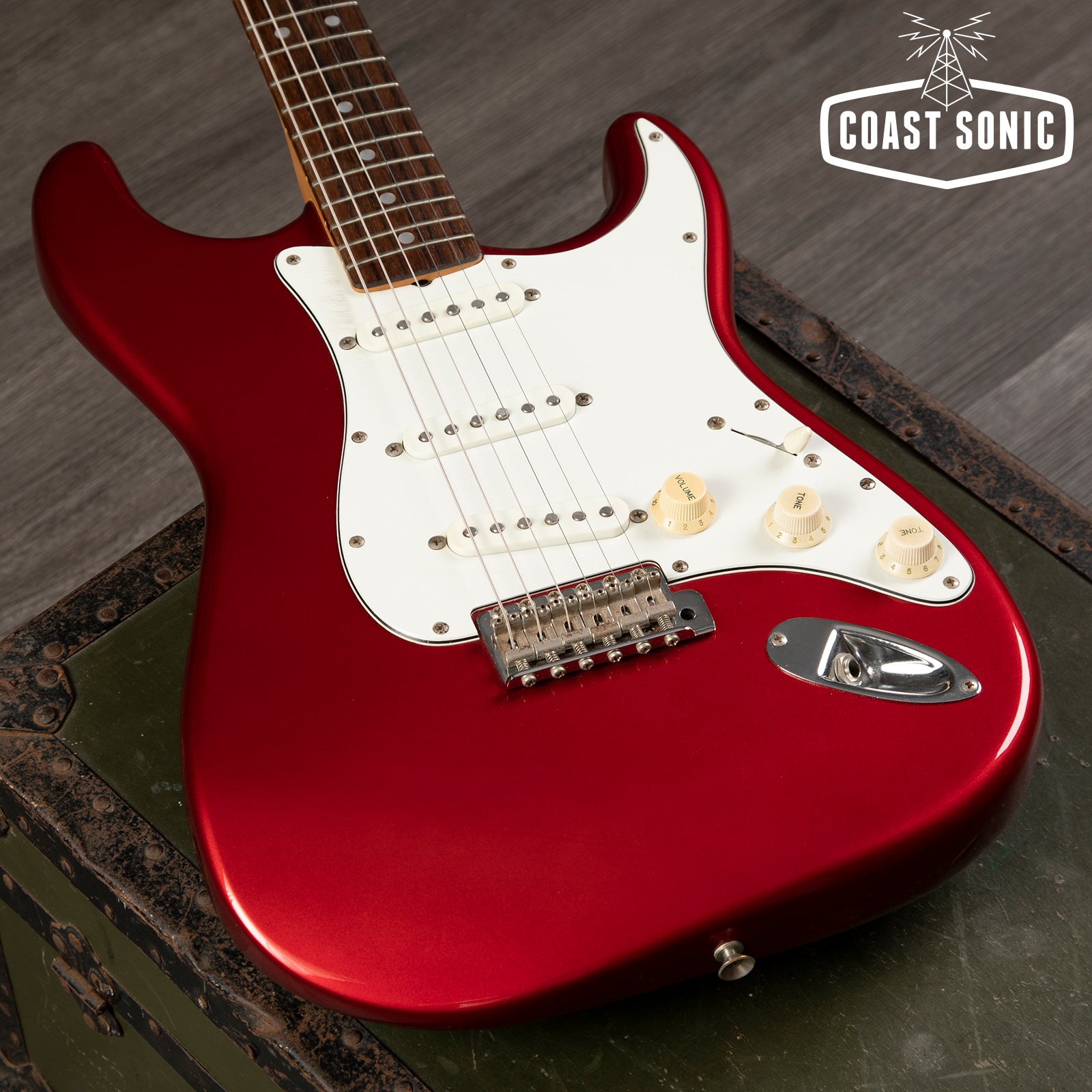 1984 Tokai Goldstar Sound Strat - Red