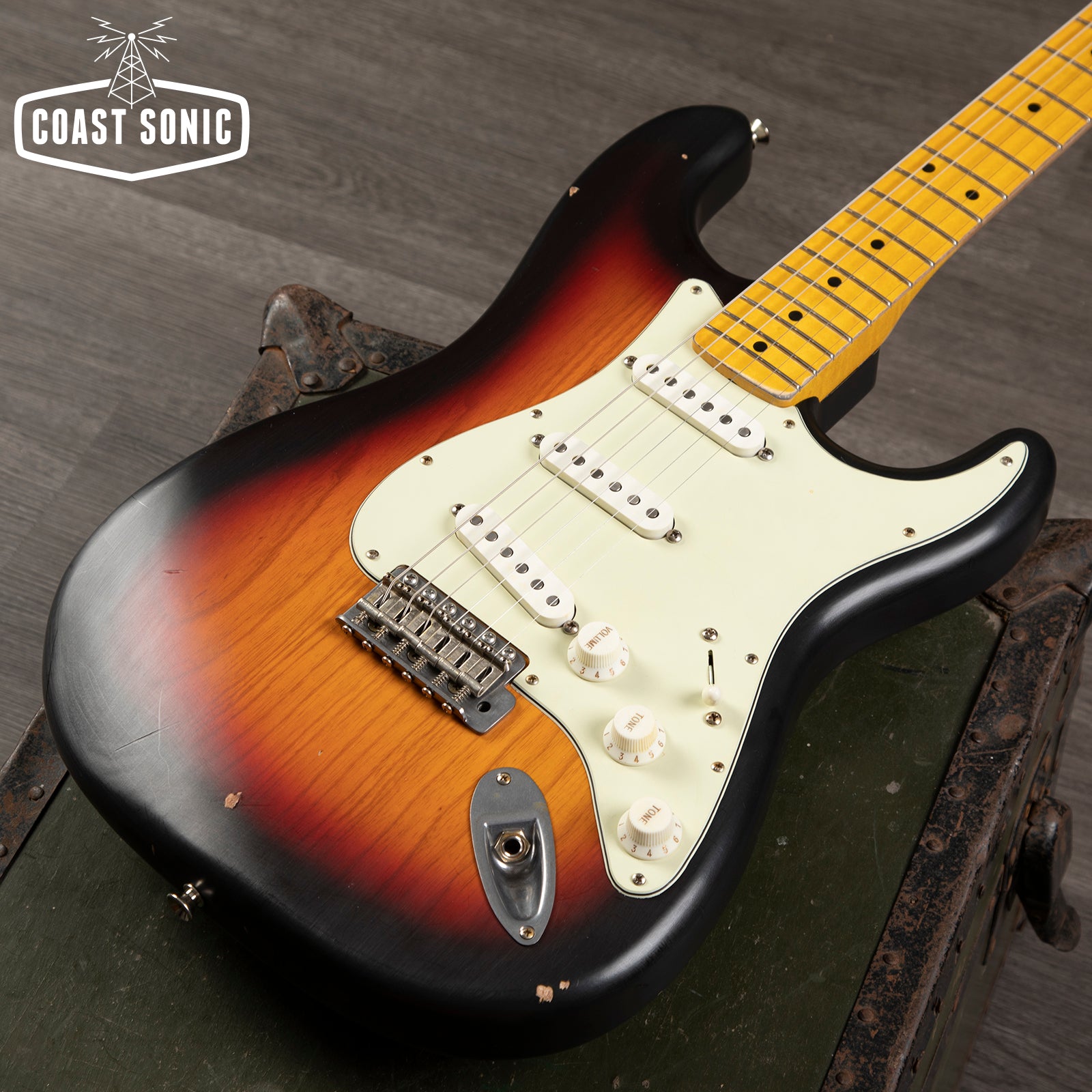 Nash Guitars S-57 3 Tone Sunburst