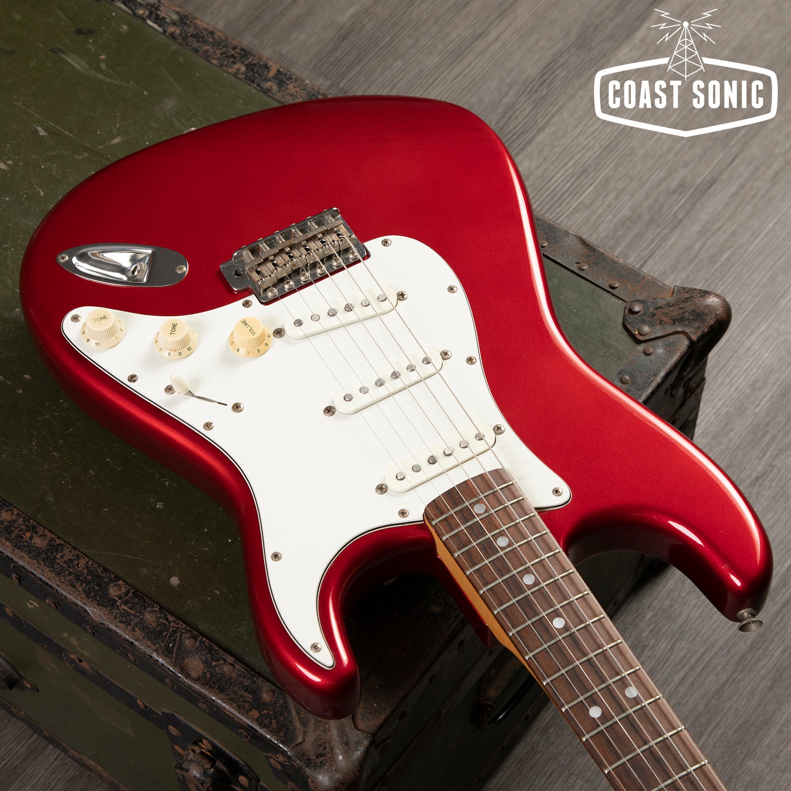 1984 Tokai Goldstar Sound Strat - Red