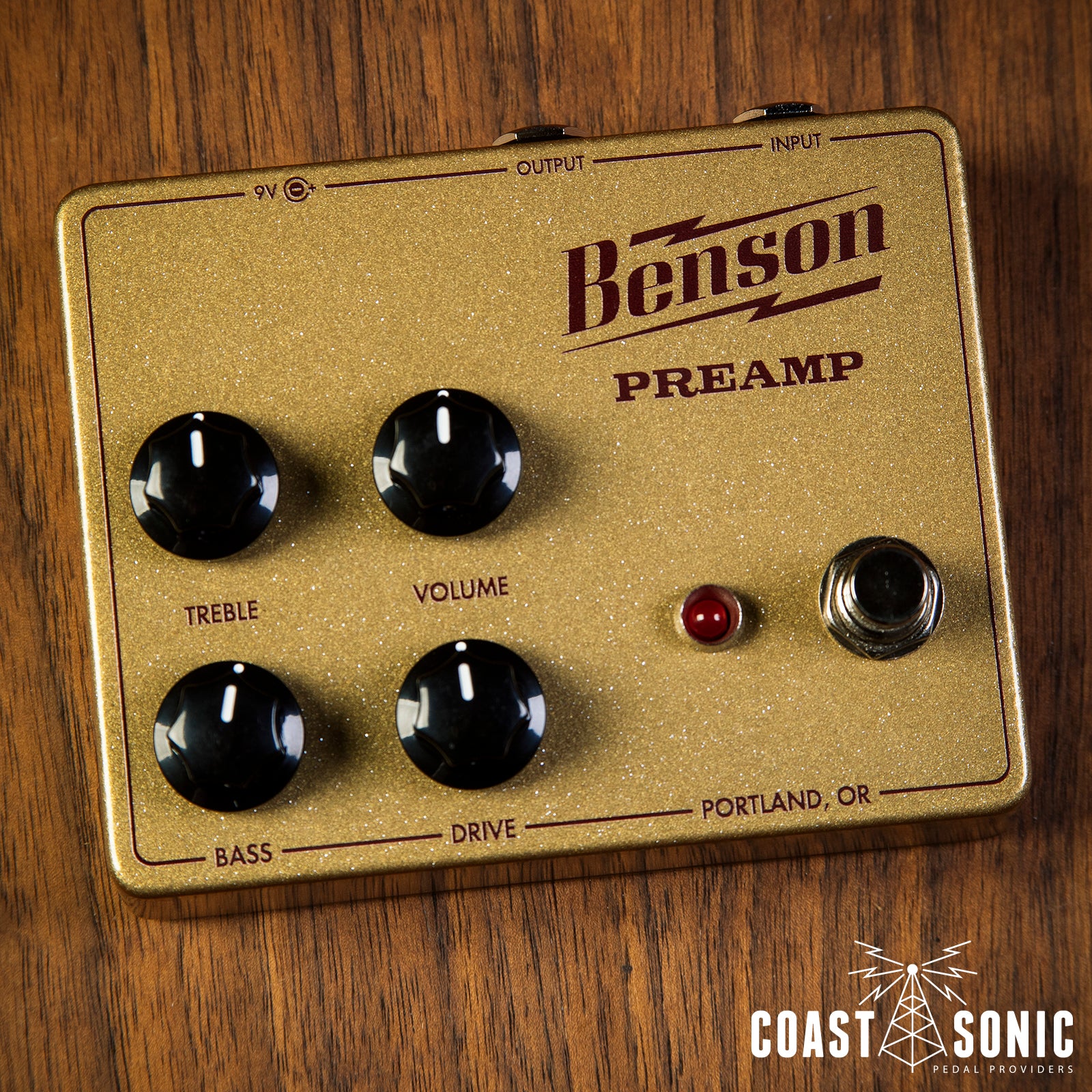 Benson preamp deals pedal