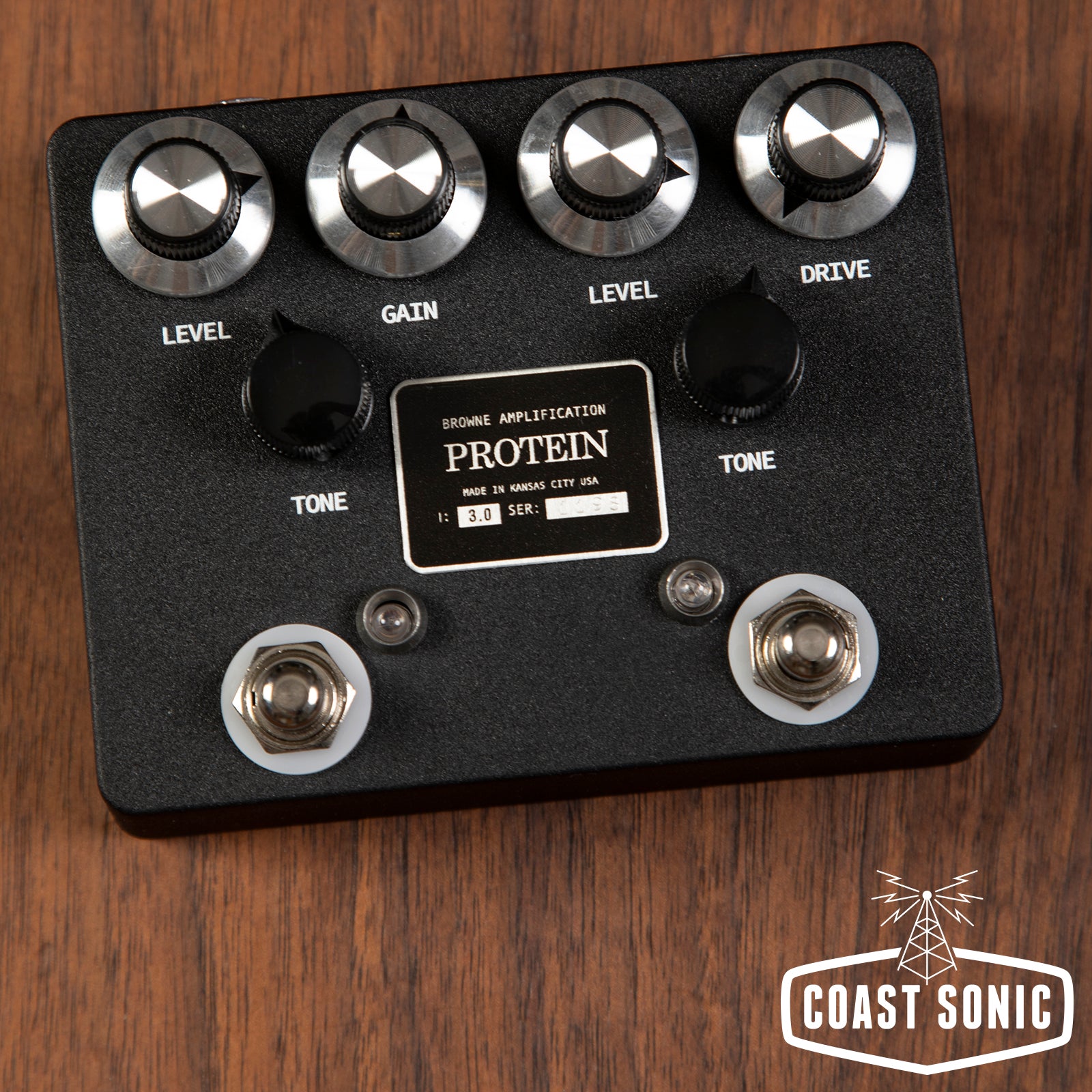 Browne Amplification Protein Dual Overdrive- Black