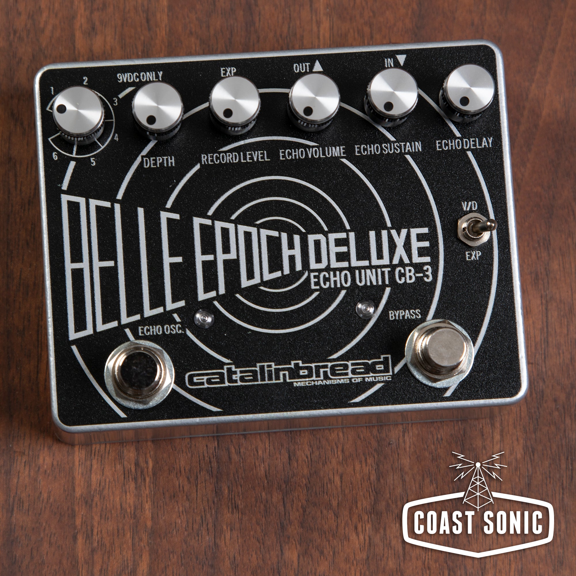 Catalinbread Belle Epoch Deluxe Tape Delay *Black/Silver*