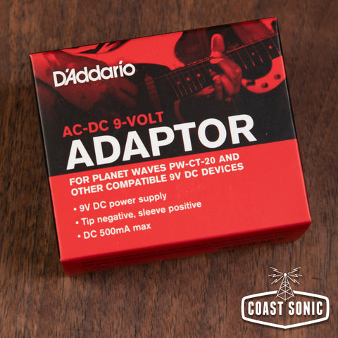 D'Addario 9-Volt DC Power Adapter