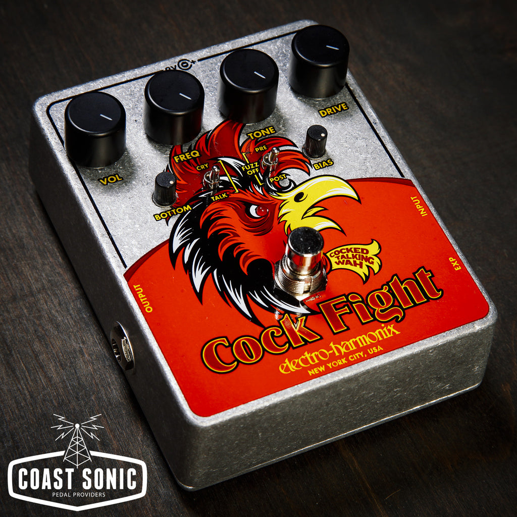 cock pedal Electro-Harmonix Cock Fight Cocked Talking Wah/Fuzz