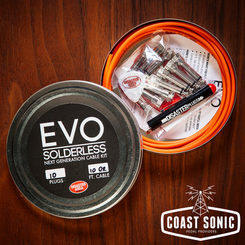 Disaster Area EVO Solderless Cable Kit 10 plugs