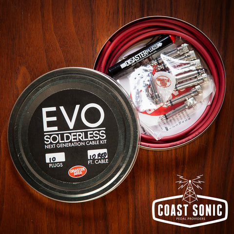 Disaster Area EVO Solderless Cable Kit 10 plugs