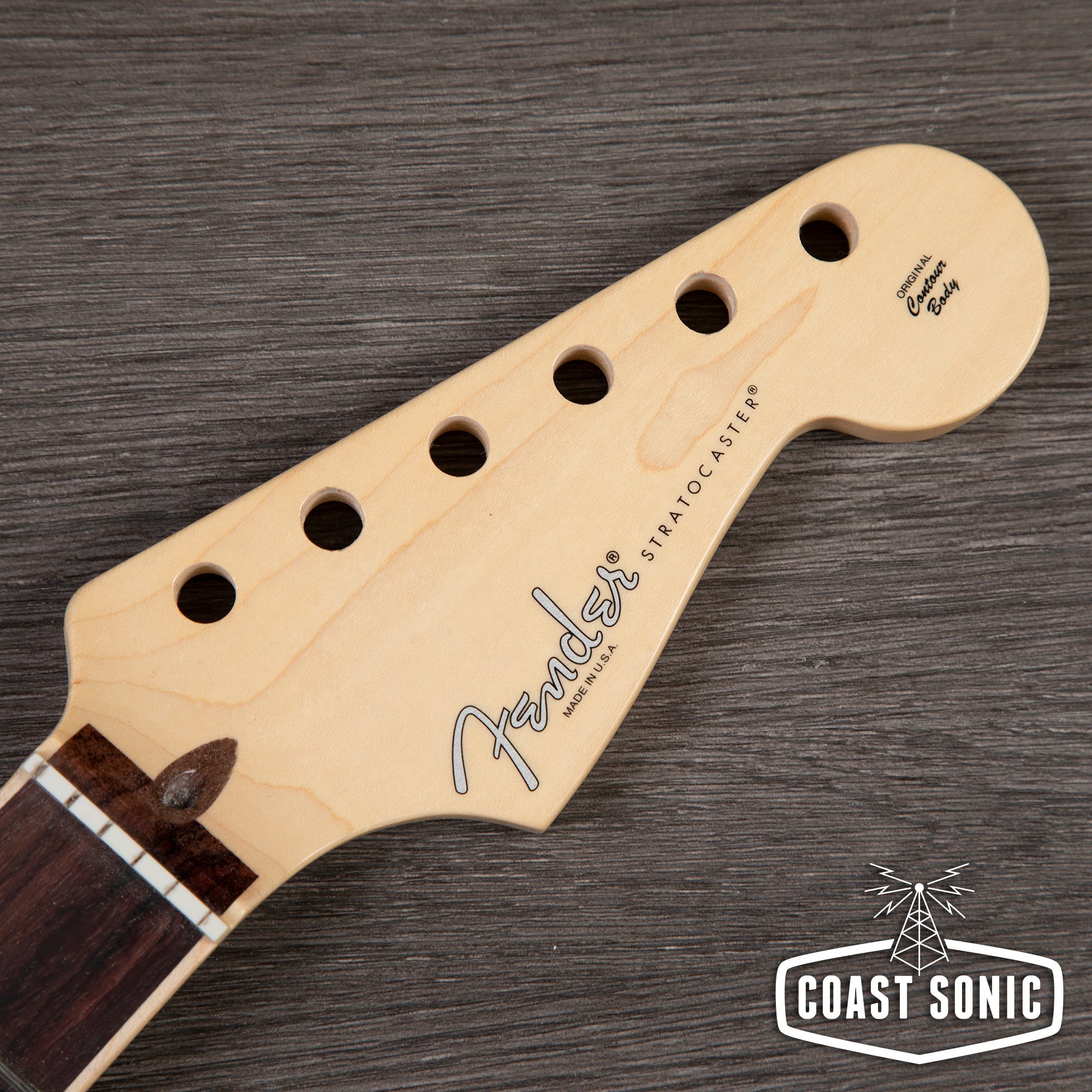 Fender American Channel Bound Strat Neck- Rosewood Fretboard