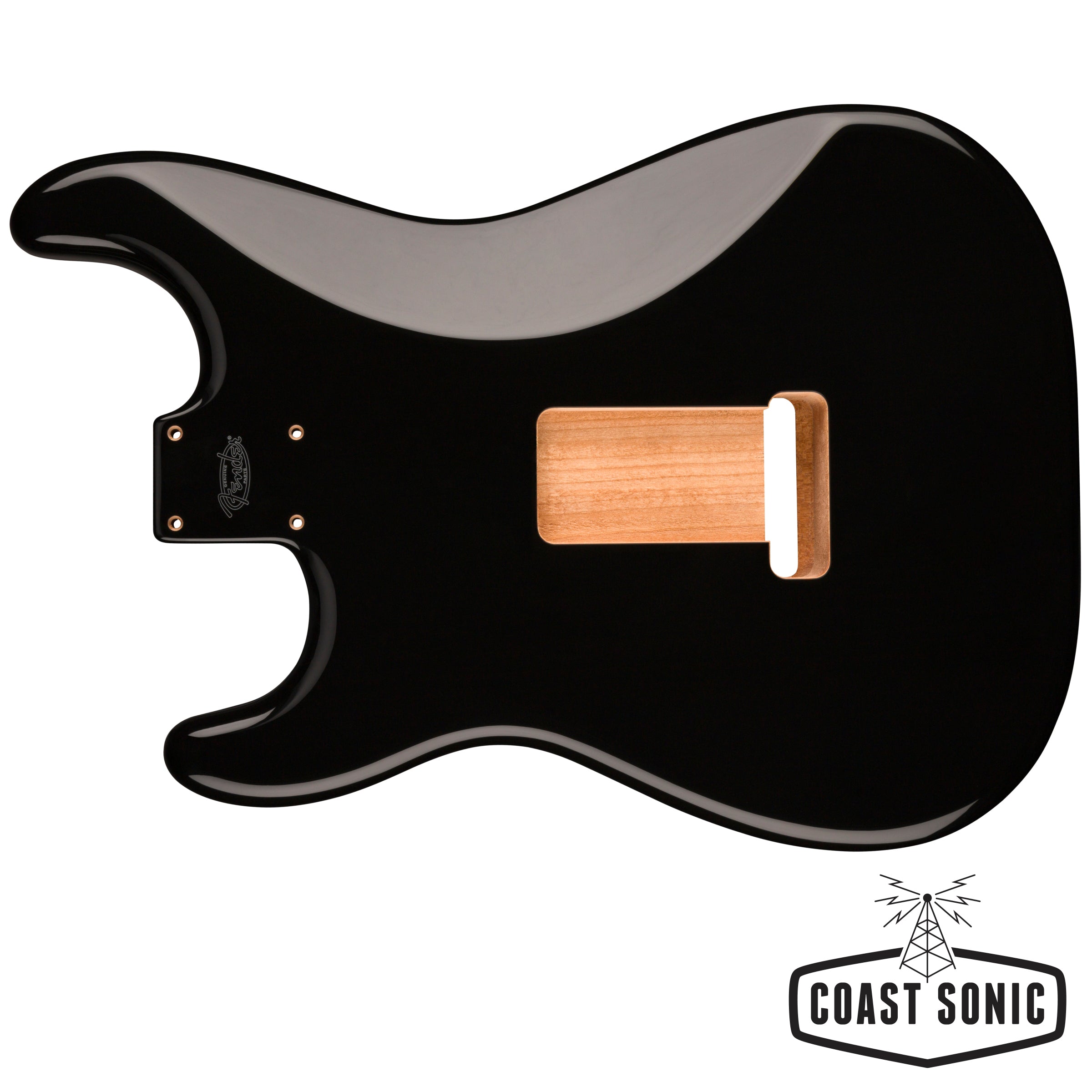 Fender Classic Series 60's Stratocaster SSS Alder Body-Vintage Bridge Mount- Black