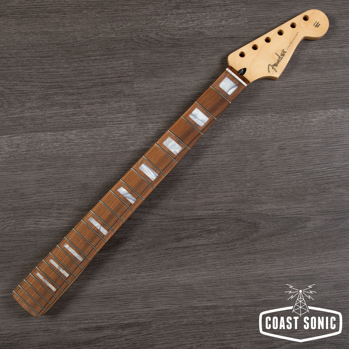 Fender Neck Inlay Fender Player Series Stratocaster Neck with Block Inlays- Pau Ferro ...