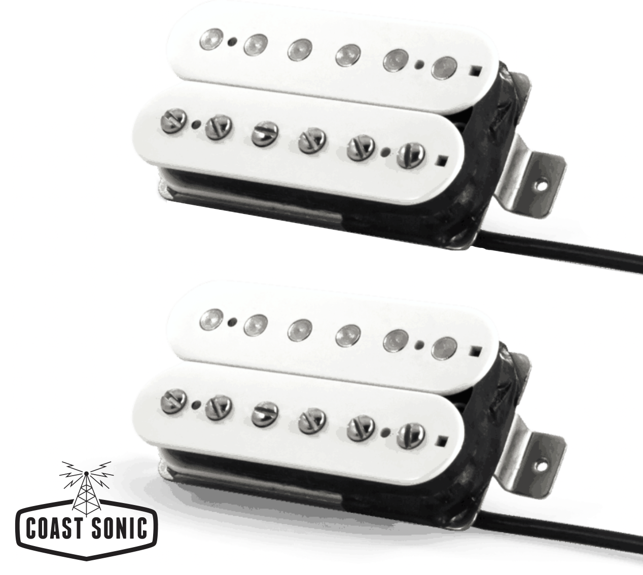 Lindy Fralin Pure P.A.F. Humbucker Set Bone White