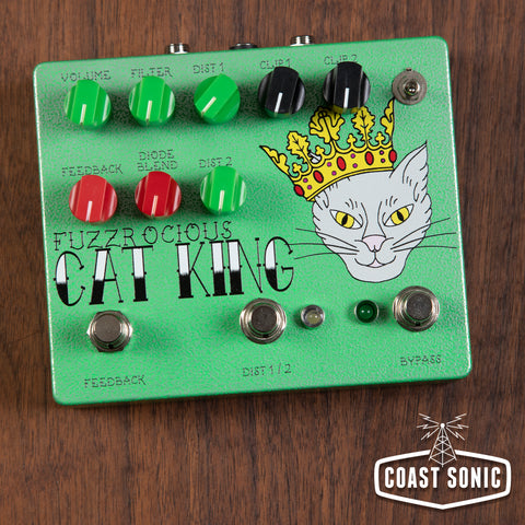 Fuzzrocious Pedals Cat King