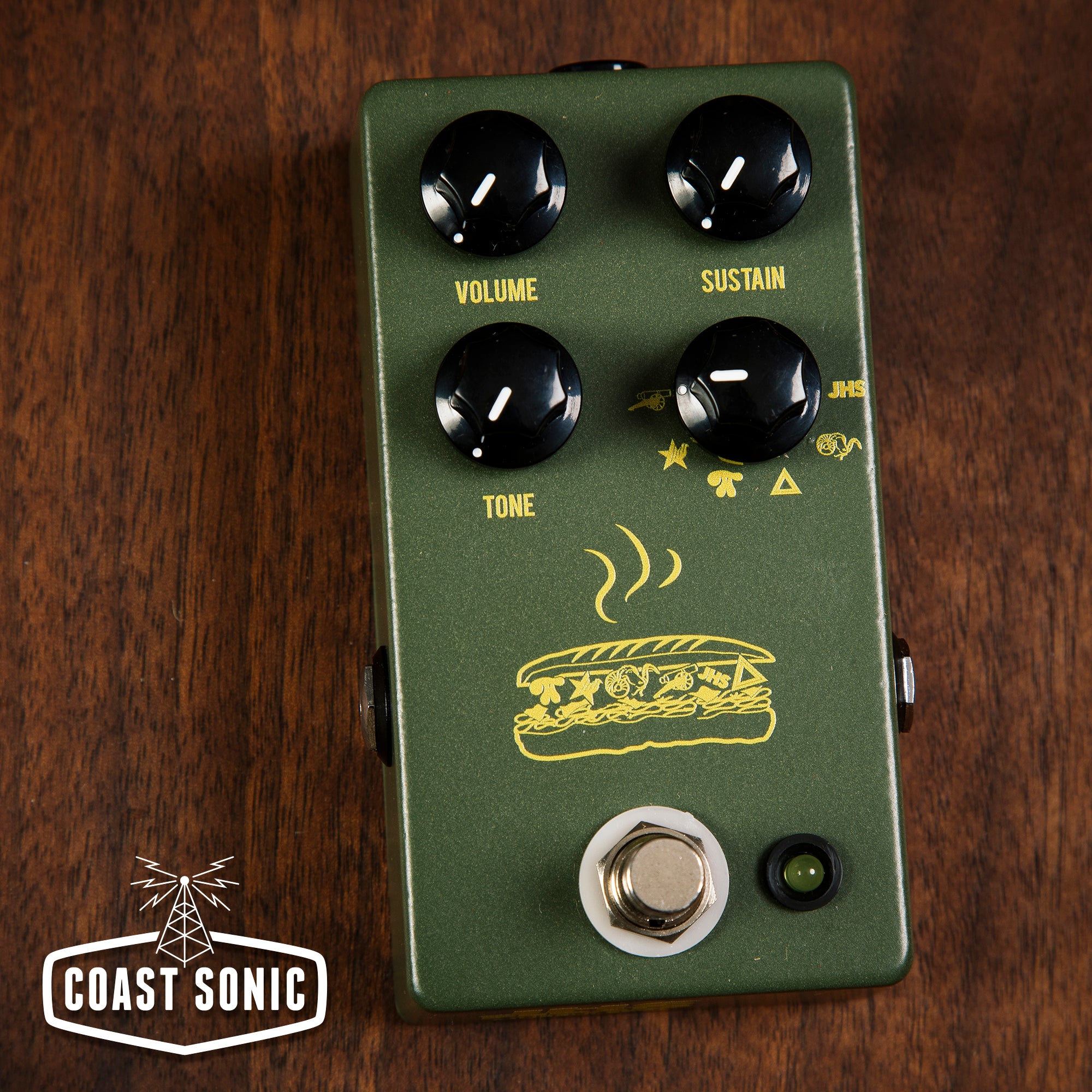 JHS Pedals Muffuletta Fuzz- Green