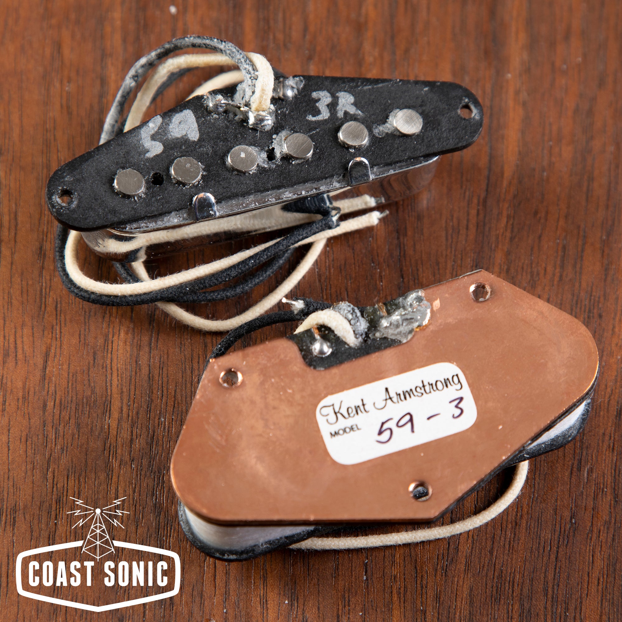 Kent Armstrong KAHW-59EAL3-C Handwound Series 1959 Esquire/Telecaster Pickup Set *Alnico 3*