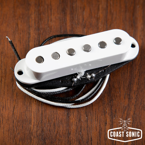 Kent Armstrong TVS4B Vintage Series Texas Vintage Stratocaster Bridge Pickup *White*