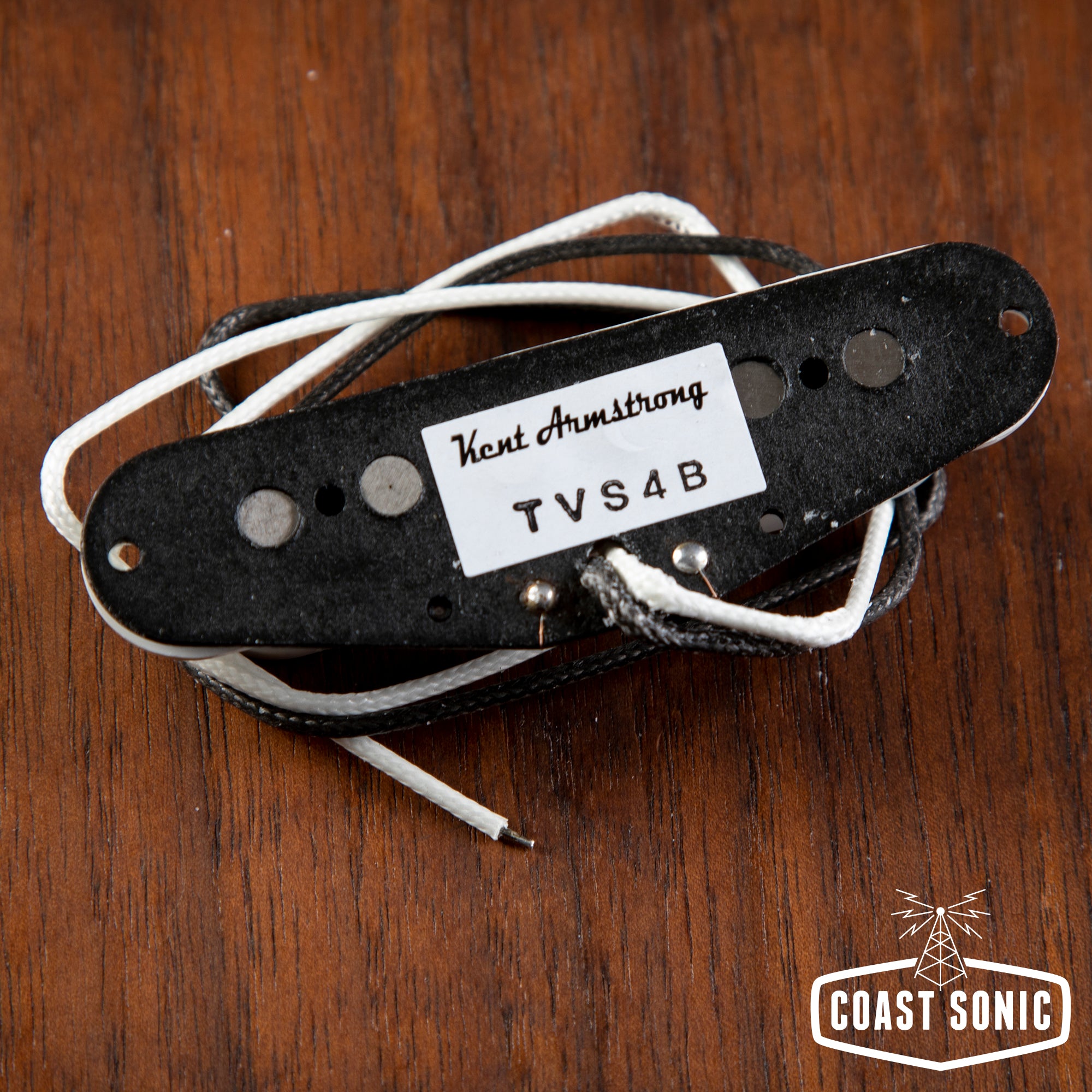 Kent Armstrong TVS4B Vintage Series Texas Vintage Stratocaster Bridge  Pickup *White*