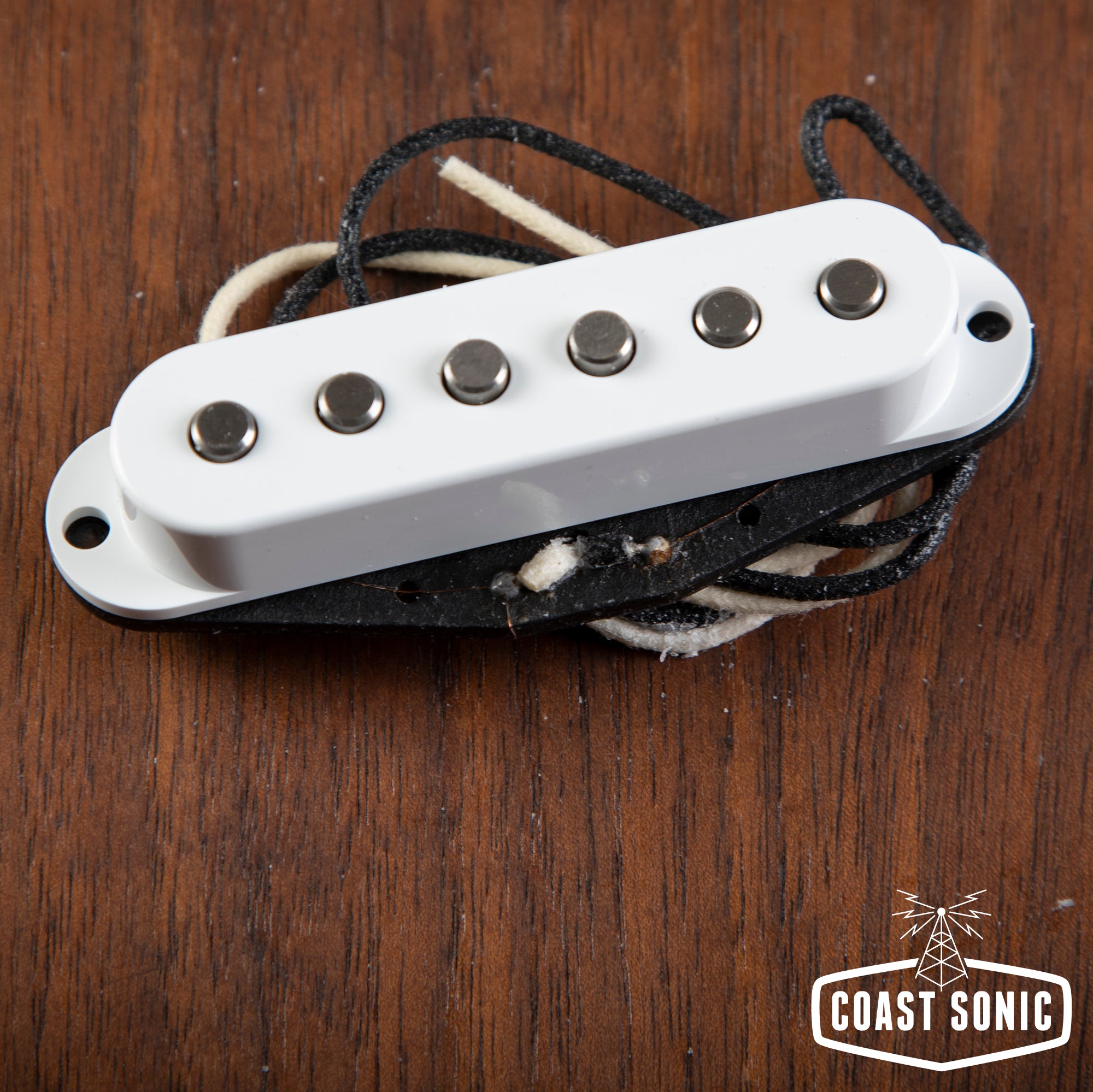 Kent Armstrong TVST54N Icon Series Vintage 54 Stratocaster Neck Pickup *White*