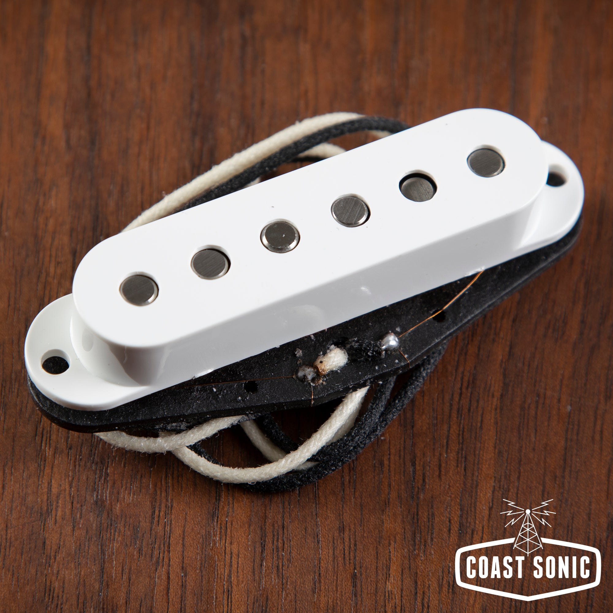 Kent Armstrong TVST57N Icon Series Vintage 57 Stratocaster Neck Pickup *White*