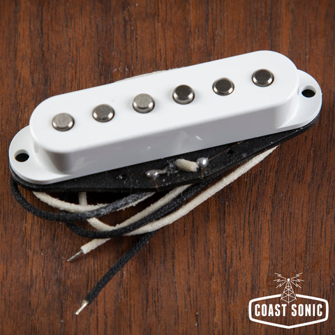Kent Armstrong TVST62M Icon Series Vintage 62 Stratocaster Middle Pickup *White*
