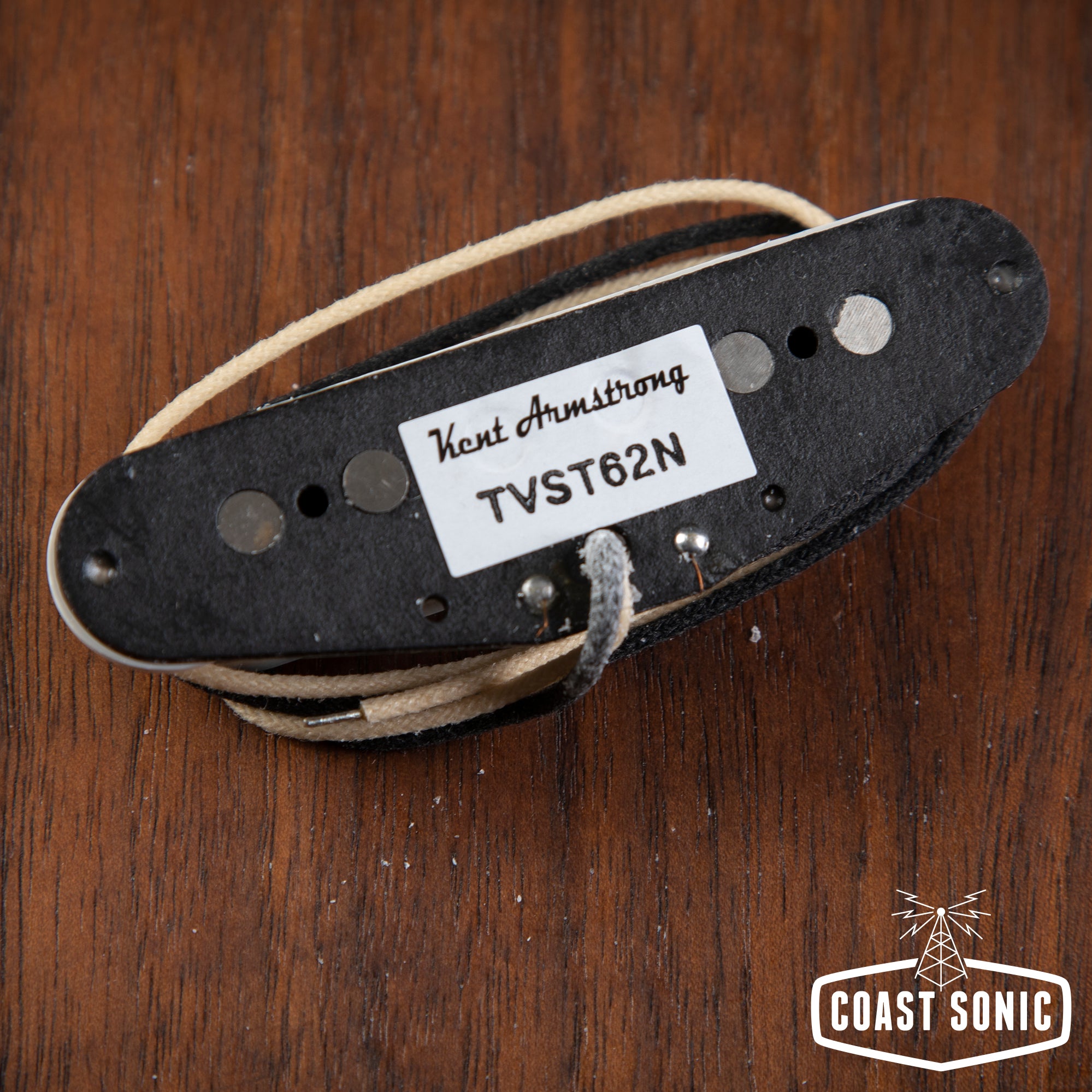 Kent Armstrong TVST62N Icon Series Vintage 62 Stratocaster Neck Pickup *White*