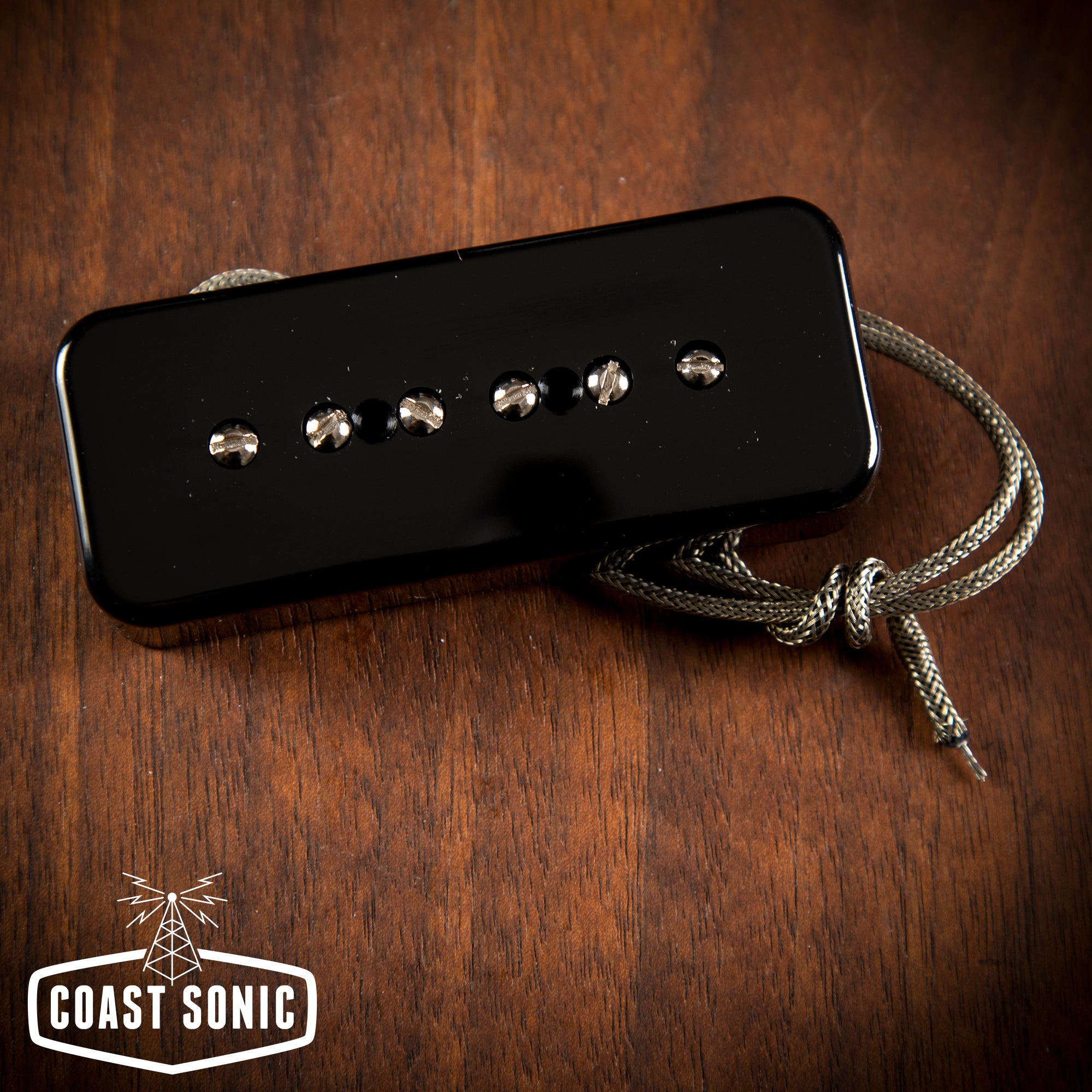 Lollar P90 Bridge Pickup Black