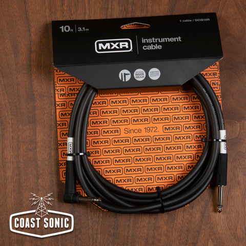 MXR DCIS10R  Instrument Cable 10' Straight/Right