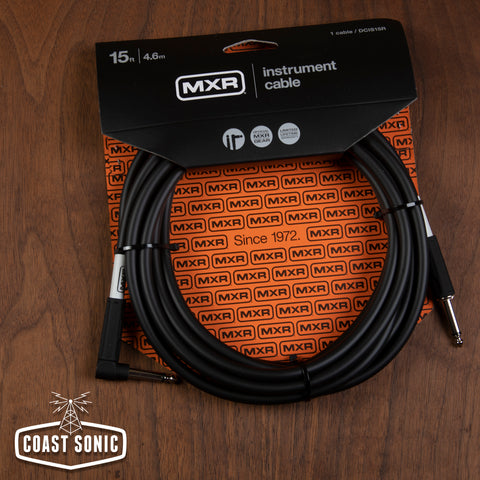 MXR DCIS15 Guitar Instrument Cable 15' Straight/Right
