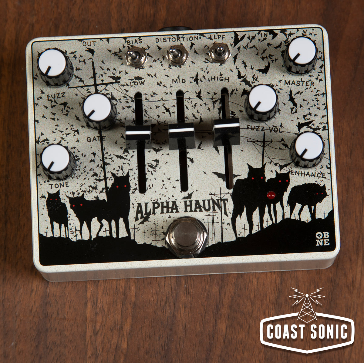 haunt fuzz pedal Old Blood Noise Endeavors Effects Size:XS Recommended for 5'2