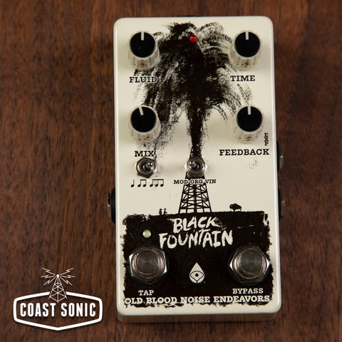 Old Blood Noise Endeavors Black Fountain Delay V3 w/Tap