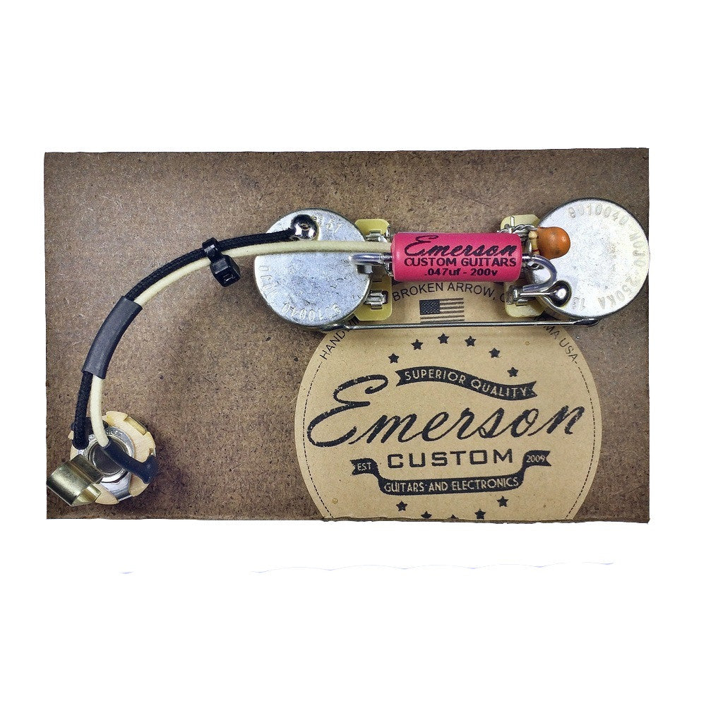 Emerson Custom P Bass Prewired Kit